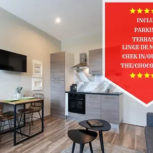 Appartement Legend- Parking Prive Gratuit- Terrasse Privee- Wifi - Convert - Alimentec, Bourg-en-Bresse
